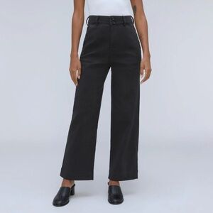 Everlane Wide Leg Pant- Black